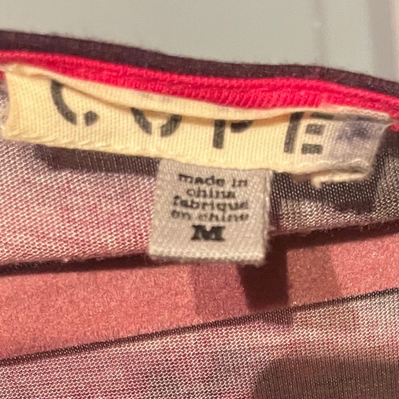 URBAN OUTFITTERS, COPE, pink and purple dyed long shirt dress, Size US M - Picture 3 of 4